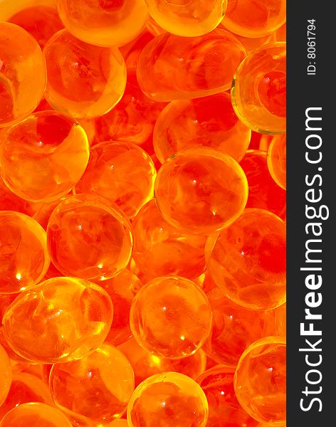 Abstract background from color silicone balls