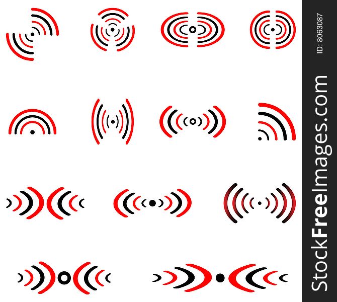 Design elements set. Vector image.