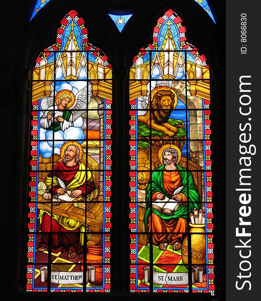 The coloured drawing glass in the Catholic cathedral,the name of the cathedral is Sacred Heart Cathedral in Guangzhou ChinaÃ£â‚¬â€š. The coloured drawing glass in the Catholic cathedral,the name of the cathedral is Sacred Heart Cathedral in Guangzhou ChinaÃ£â‚¬â€š