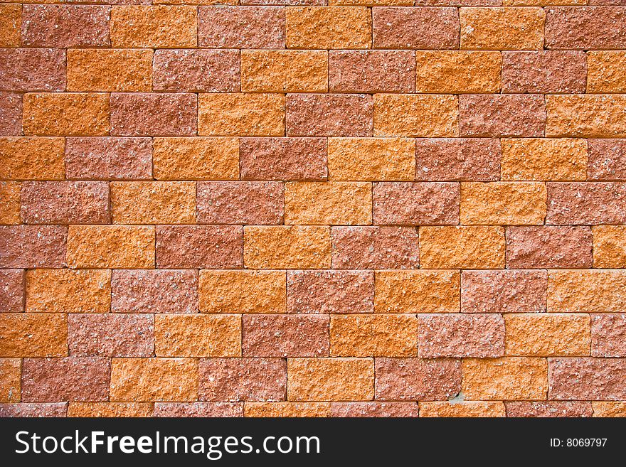 Graphic pattern, colorful brick wall. Graphic pattern, colorful brick wall.