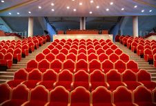 Empty Auditorium Stock Image Empty Auditorium Stock Image
