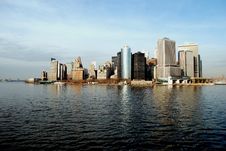 Manhattan S Financial District And Battery Park Royalty Free Stock Photography Manhattan S Financial District And Battery Park Royalty Free Stock Photography