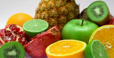 Group Of Fresh Fruits Royalty Free Stock Photos Group Of Fresh Fruits Royalty Free Stock Photos