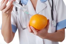 Nurse With Syringe Royalty Free Stock Photos Nurse With Syringe Royalty Free Stock Photos