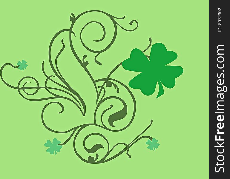 Swirls And Shamrocks