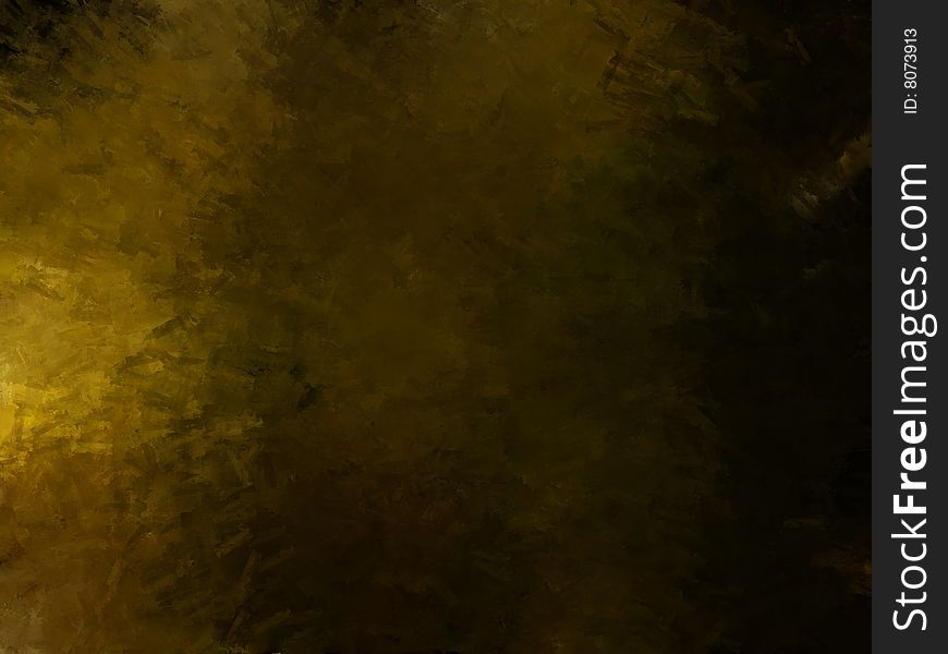 Slimy background digitally painted with Corel Painter