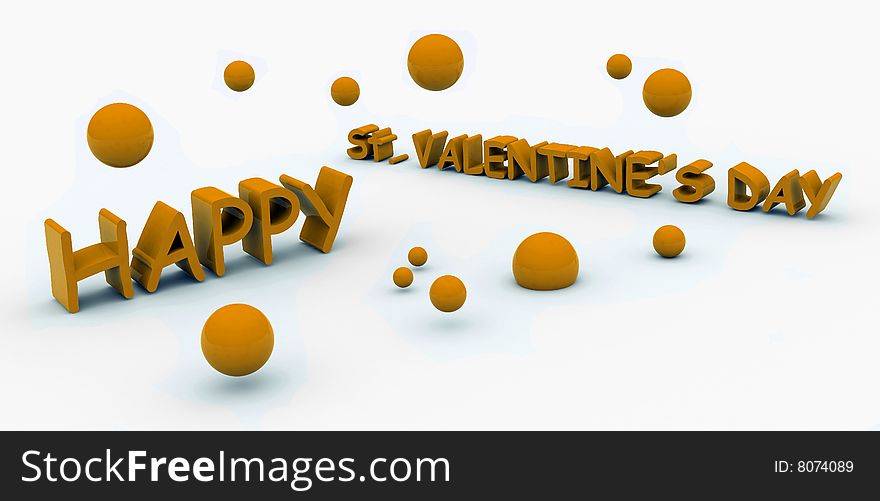 Red valentines text on white background. Red valentines text on white background