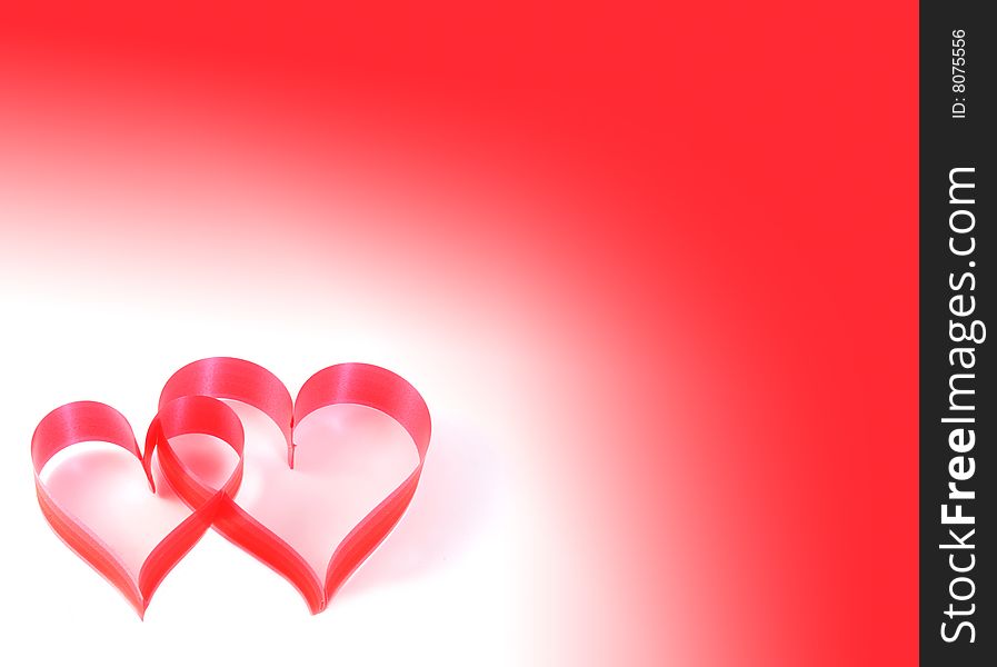 Background With Hearts