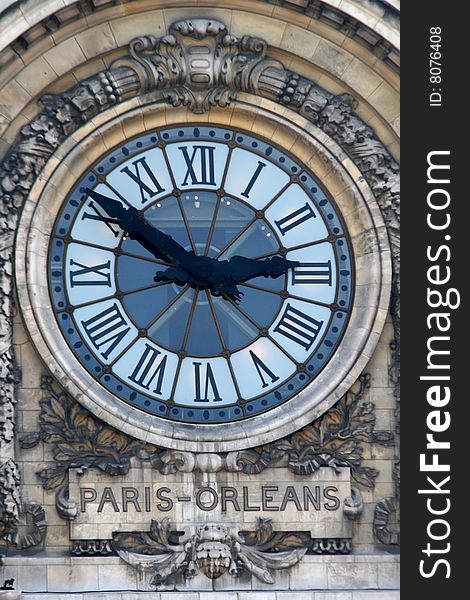 Paris - Orleans Clock