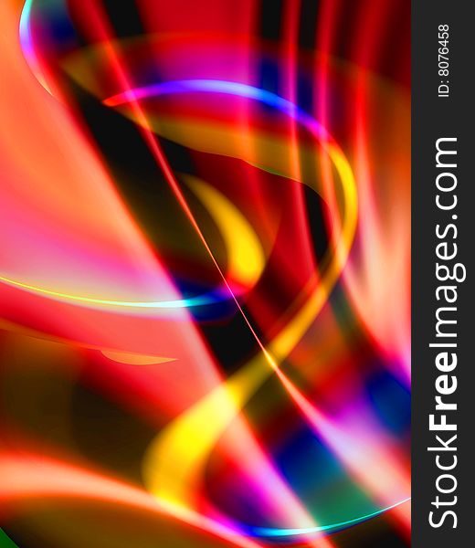 Shiny Colorful Abstract Background