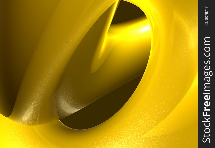 Gold liquid 3d background image