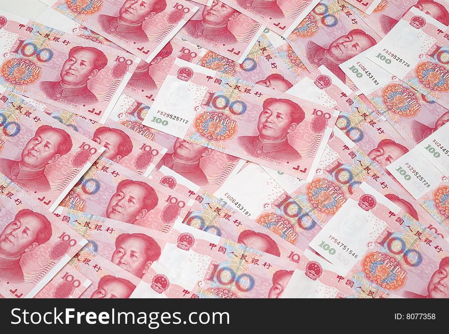 Heap RMB cash