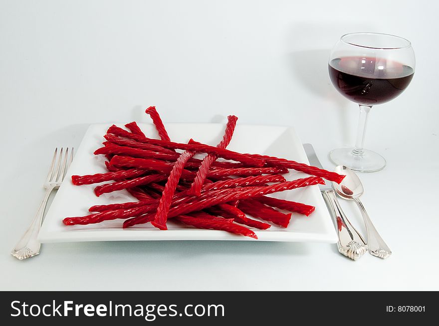 Red Licorice Dinner