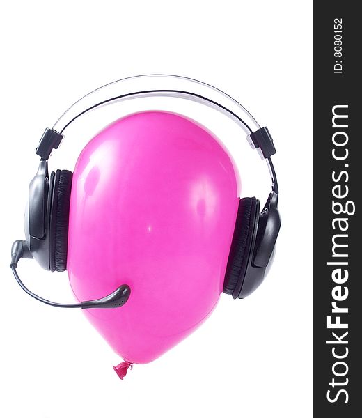 Air ball on earphones