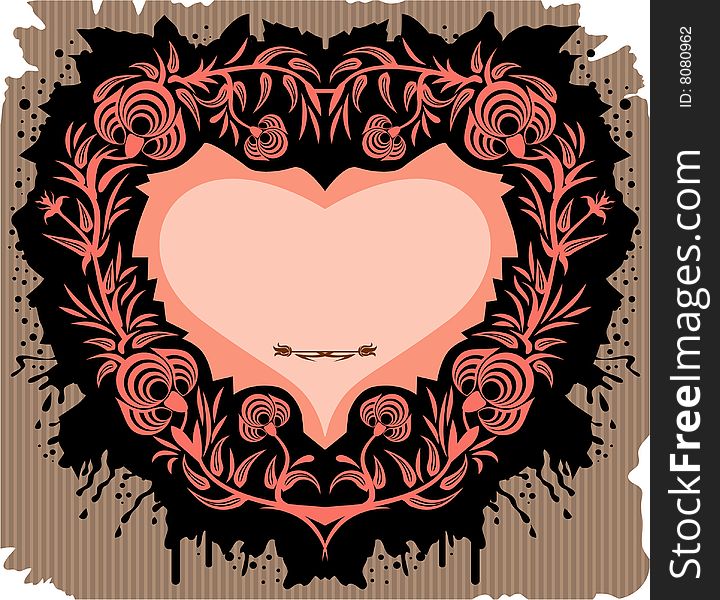 Valentine S Floral Heart