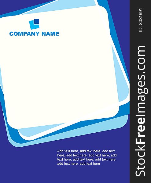 Abstract corporate blue modern background. Abstract corporate blue modern background