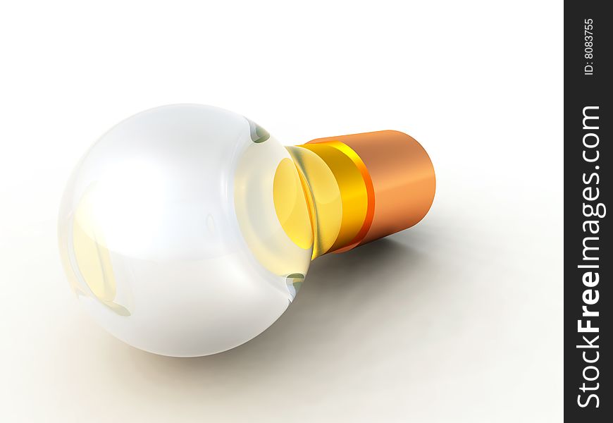 An Image of a lightbulb.
