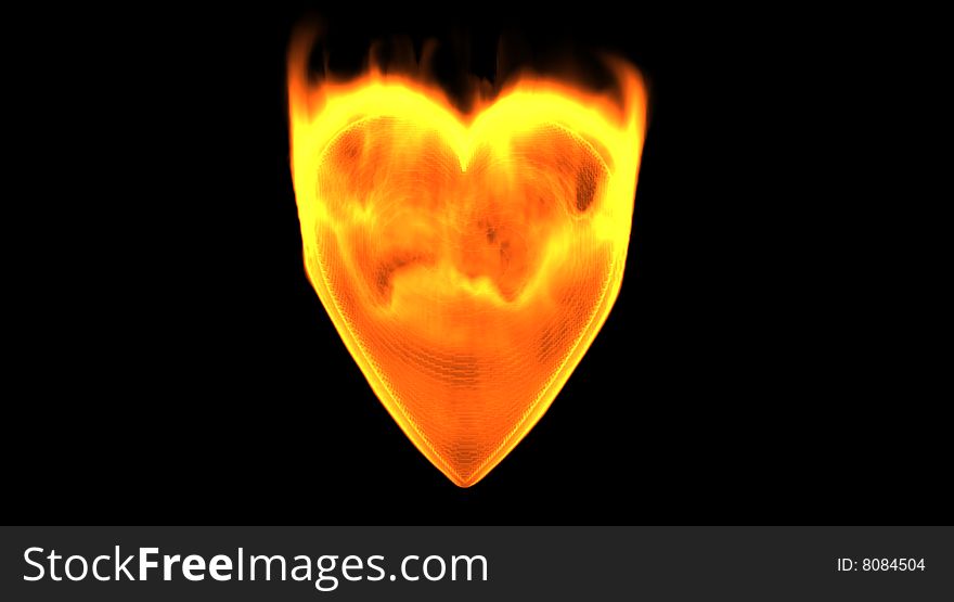 Flaming Heart 2