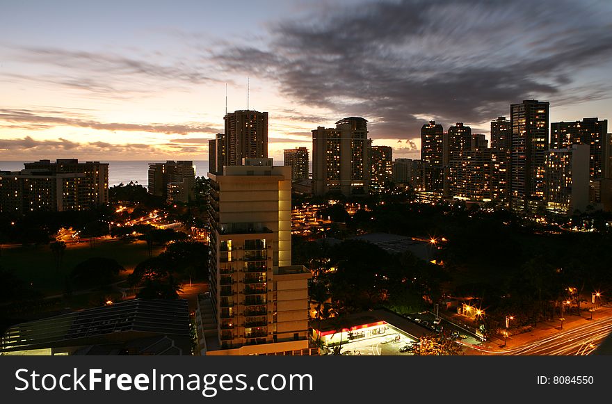 Waikiki Beach, Honolulu, Hawaii