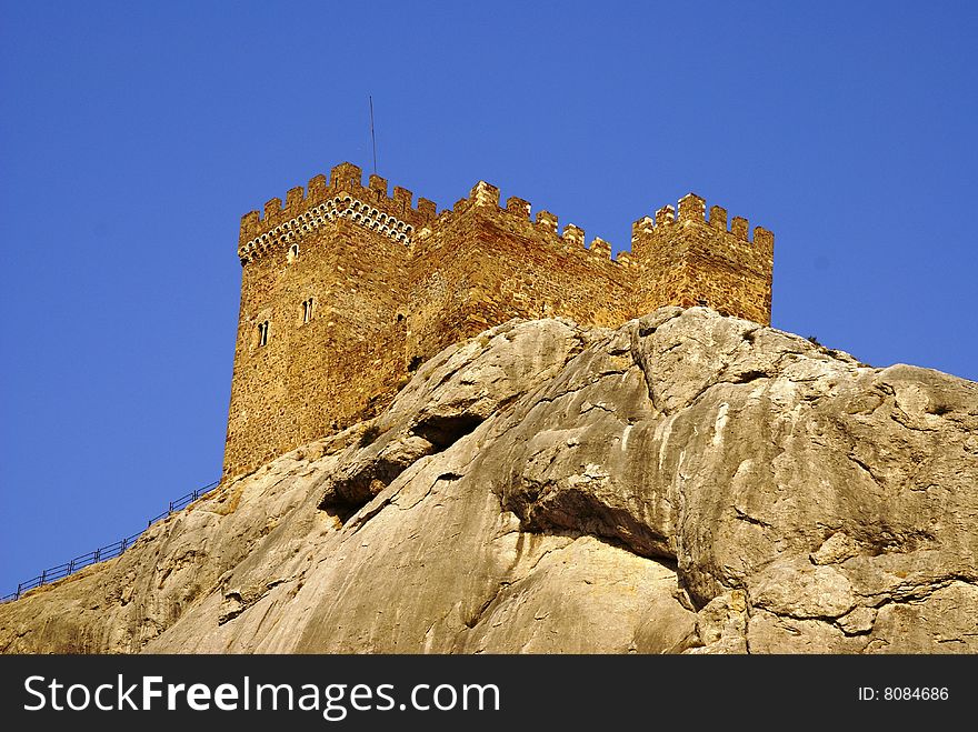 Sudak fortress in Crimea
