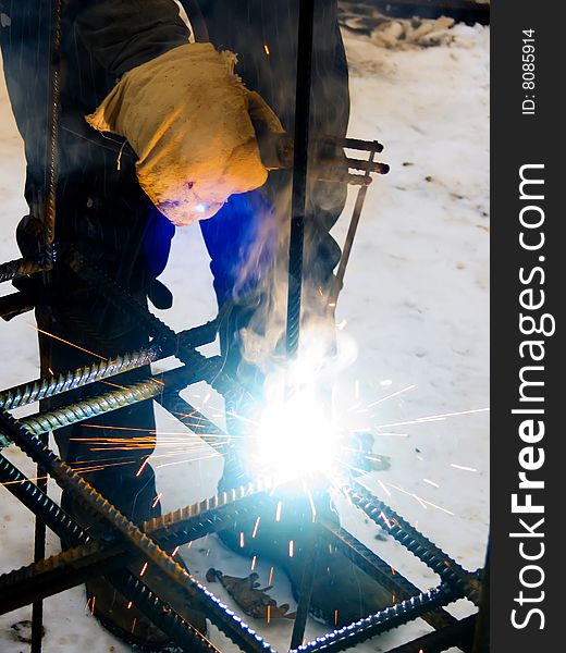 Process Of Welding Of Metal