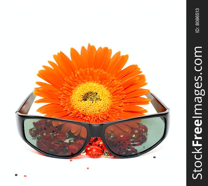 Flower And Sunglasses