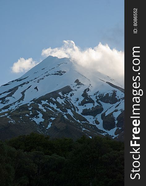 Mt Egmont/Taranaki in New Zealand - a volcano in the North Island
