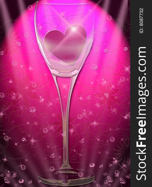 Heart In A Glass