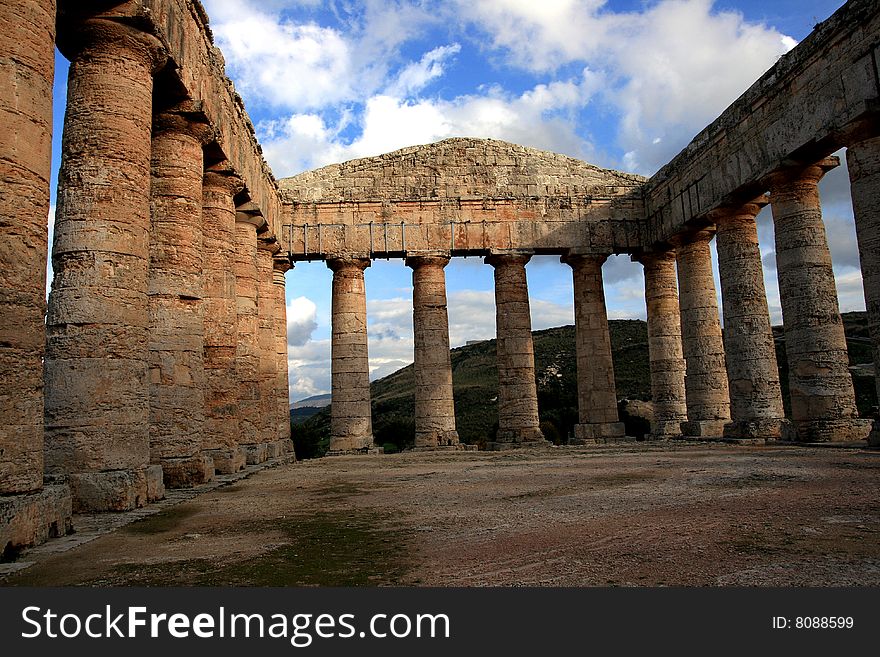 Segesta s ancient Greek temple, Italy