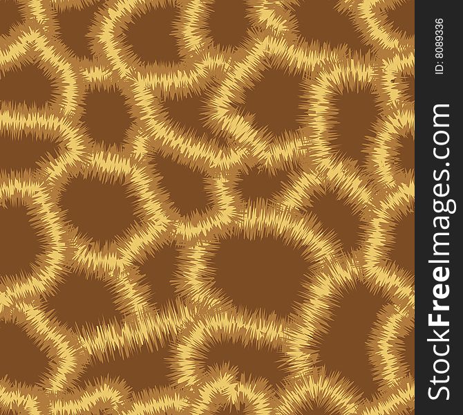 Giraffe brown skin seamless pattern. Giraffe brown skin seamless pattern.