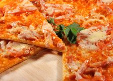 Slice Of Meat Pizza Stock Images Slice Of Meat Pizza Stock Images