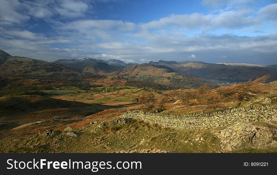 View from Black Crag, Lake District, England