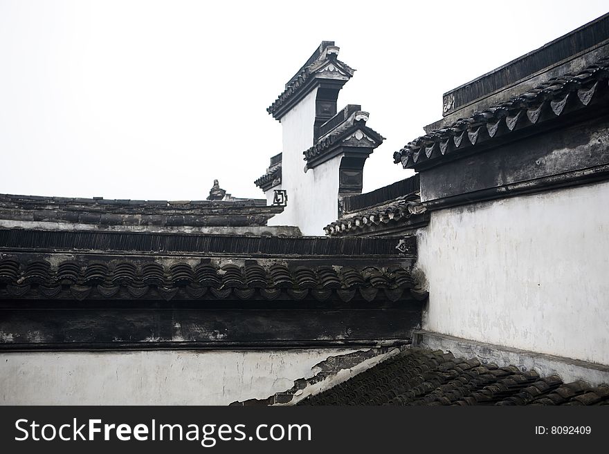 Typical details of Chinese traditional house. Typical details of Chinese traditional house