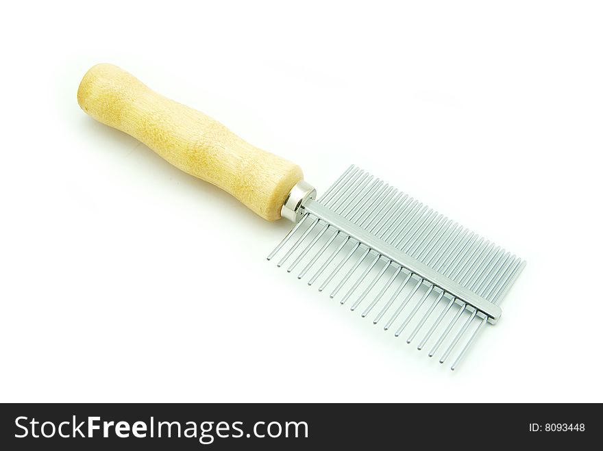 Comb isolated on a white background