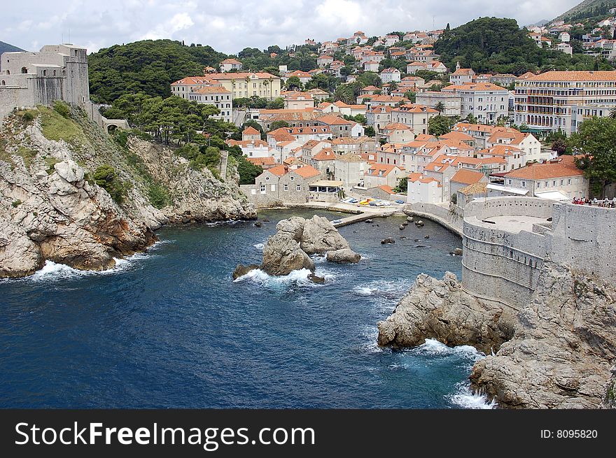 Dubrovnik harbor