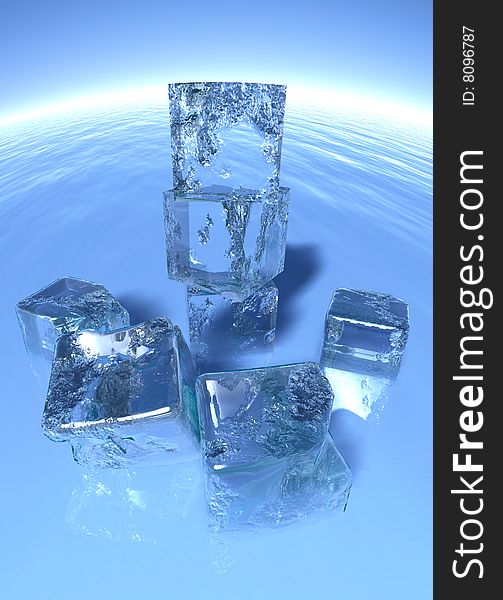 Cubes Ice