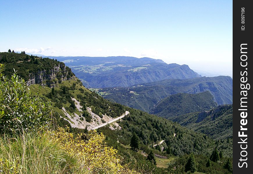 Mountain Landscape.   Copyright Â© Tretyakova.