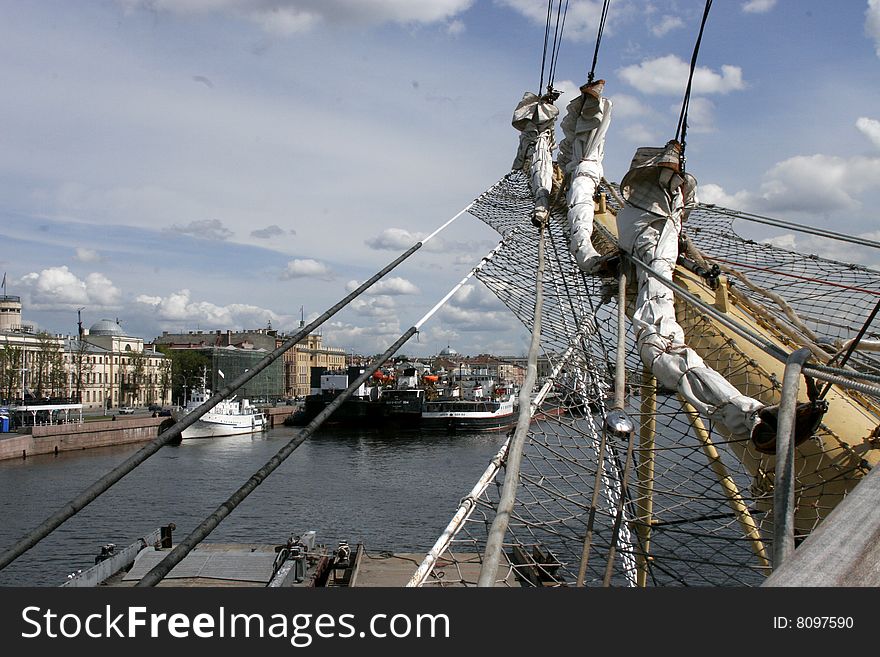 Sails at the St.Petersburg pano