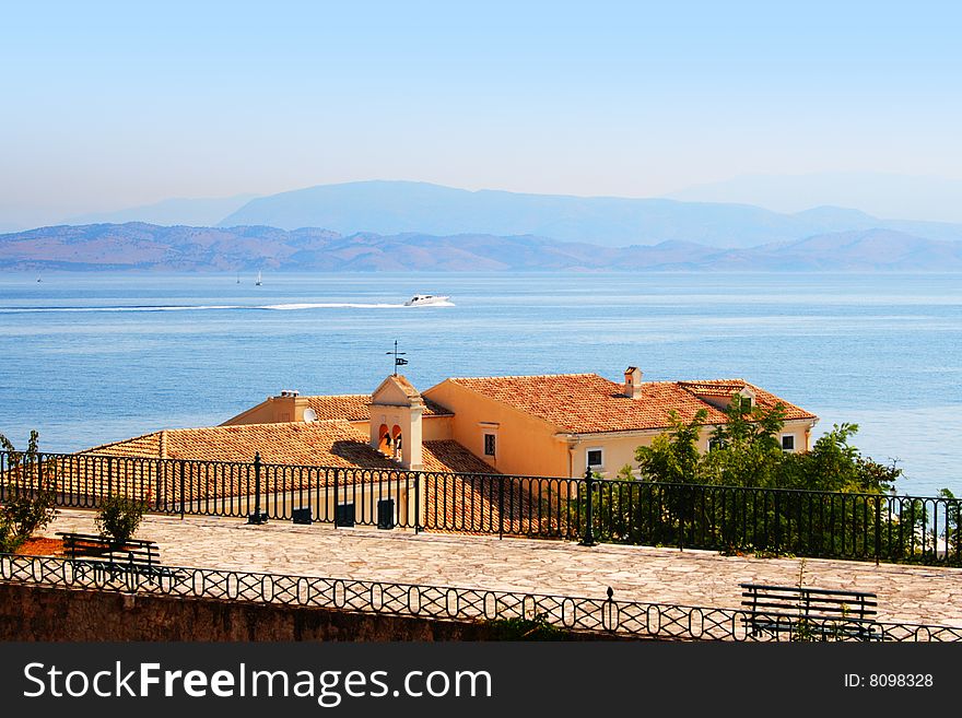 View Of Mediterranean Sea