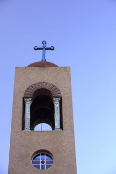 Church Bell Tower Royalty Free Stock Photo Church Bell Tower Royalty Free Stock Photo