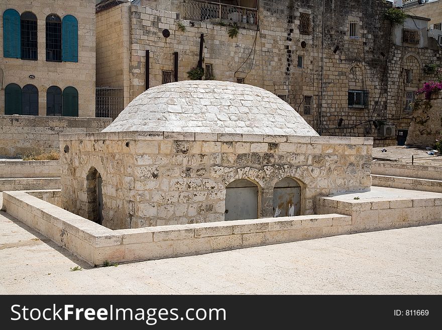 Old Arab Building In Jerusalem