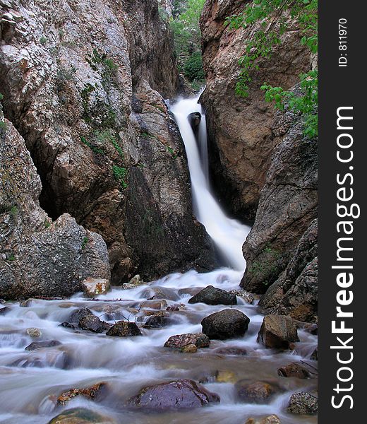 hidden falls big cottonwood canyon utah