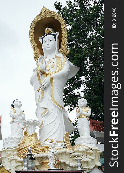 Buddha, Goddess Of Mercy, Thailand.