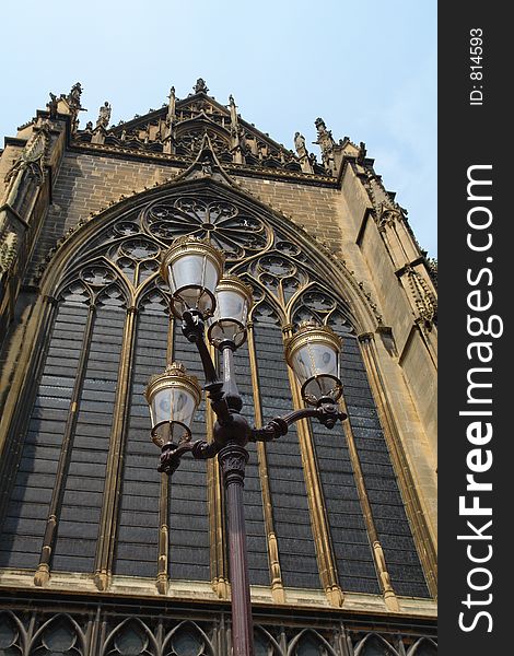 Metz cathedral is one of the famous gothic cathedrals in the Lorraine area of France.