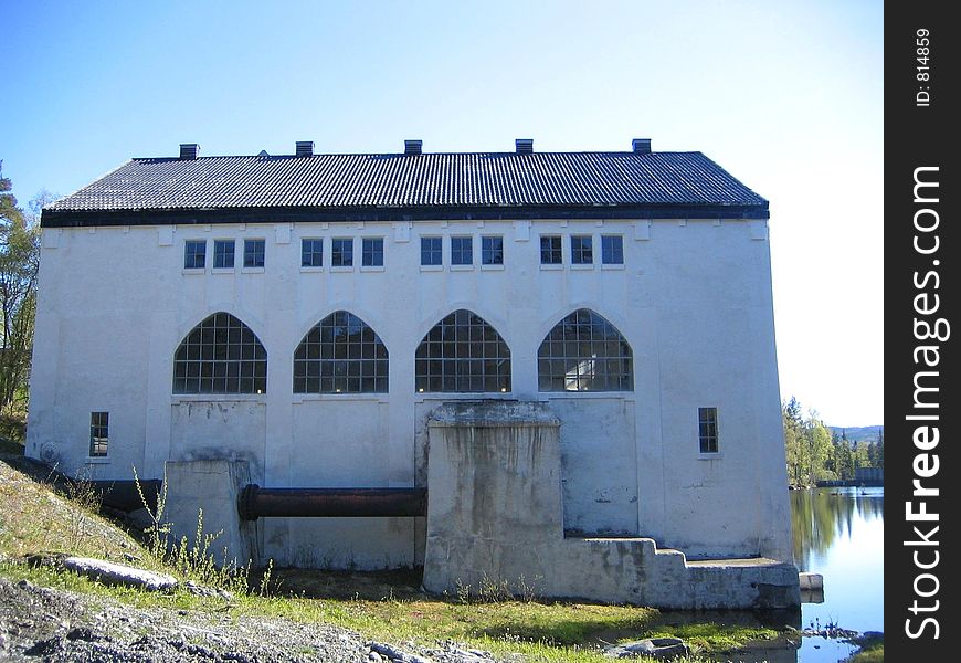 Old waterpower station built in 1900. Old waterpower station built in 1900