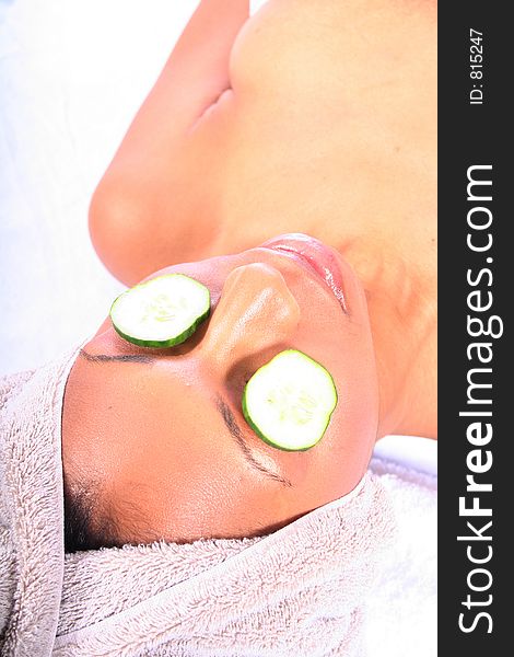 Spa - Facial with Cucumber