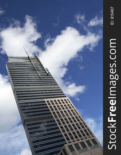 Picture of a sky scraper