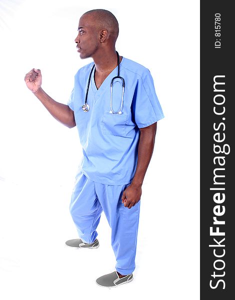 African American Male Nurse