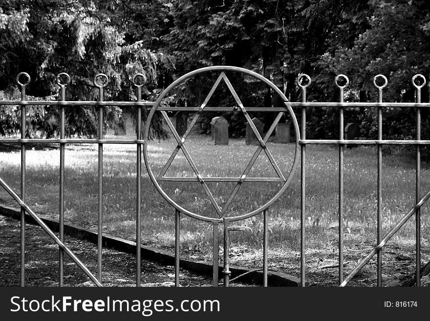 Entrance of a jewish cementery