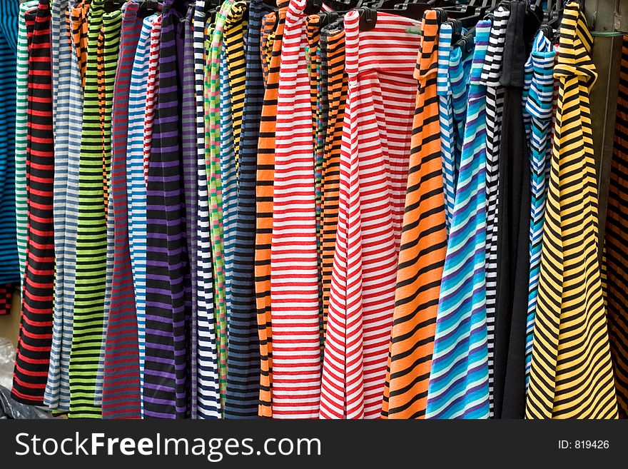 Color line clothes